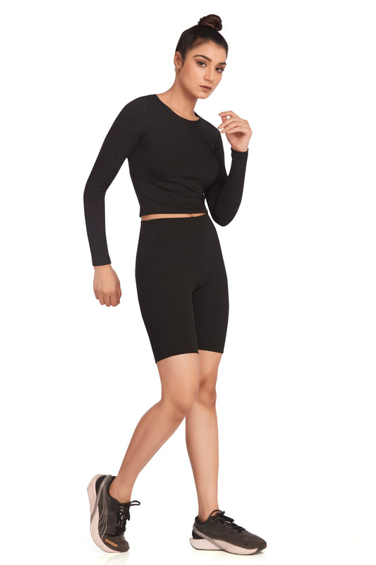 Black Active Wear Duo for Women & Girls