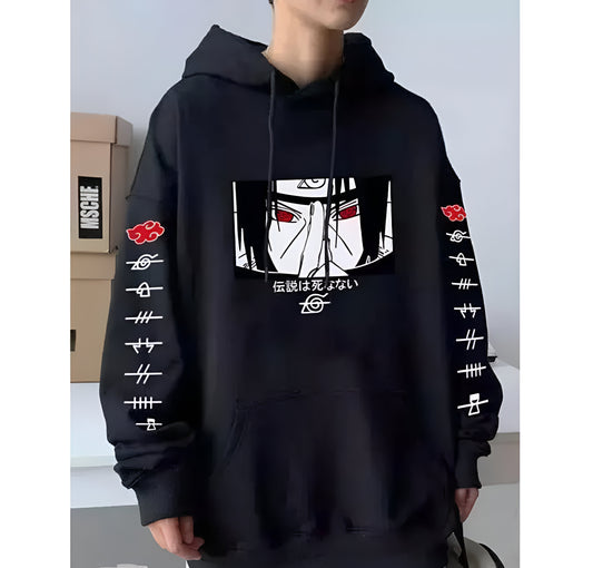 Men Naruto Itachi Anime printed Hoodie