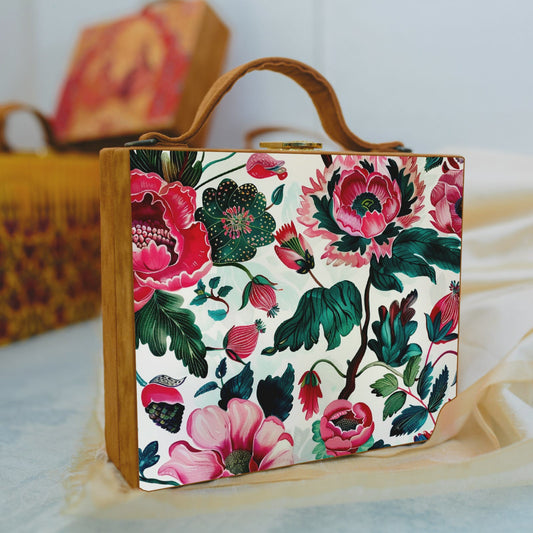 Printed Premium Sling in Suitcase Style for Women