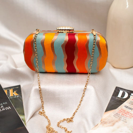 Premium & Stylish Capsule Shape Clutches for Women & Girls