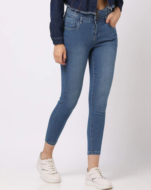 Women Blue Skinny Fit Jeans